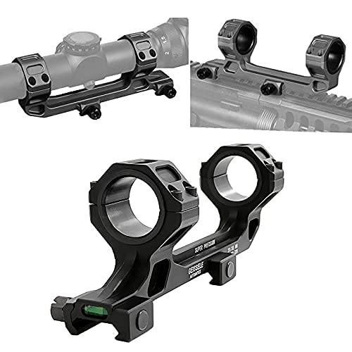 HWZ GEISSELE Type 30mm/25mm Scope Mount Ring Mount Base Spirit Bubble Level (Black)