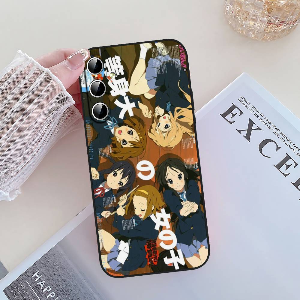 Anime K-K-ON! Phone Case For Samsung Galaxy S21 S22 S23 S24ULTRA S25ULTRA FE Ultra Plus5G A52S S26 Soft Cover
