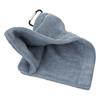 Golf Wipe Cloth Cleaner Microfiber Golf Ball Cleaning Towel with Carabiner Hook
