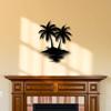 Tropical Palm Tree Wall Decor Beach Themed Living Room Patio Art Gift