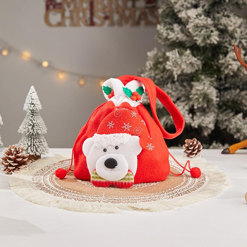 Christmas Gift Bag Christmas Eve Portable Apple Bag Candy Bag Safe Fruit Packaging Box Small Gift Bag
