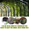 12/24/48Pcs Bird Repellent Stick Hanging Rotating Rod Wind Spiral Bird Repellent Scarer Household Decoration Garden Accessories