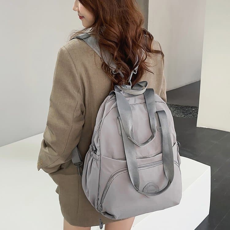 Zaino anti-schizzo in nylon zaino a tracolla da donna