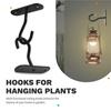 Gut-6 Stück Deckenhaken zum Aufhängen von Pflanzen, Wandhaken für Pflanzgefäße Metallaufhänger für Zimmer- und Außenpflanzentöpfe Halter