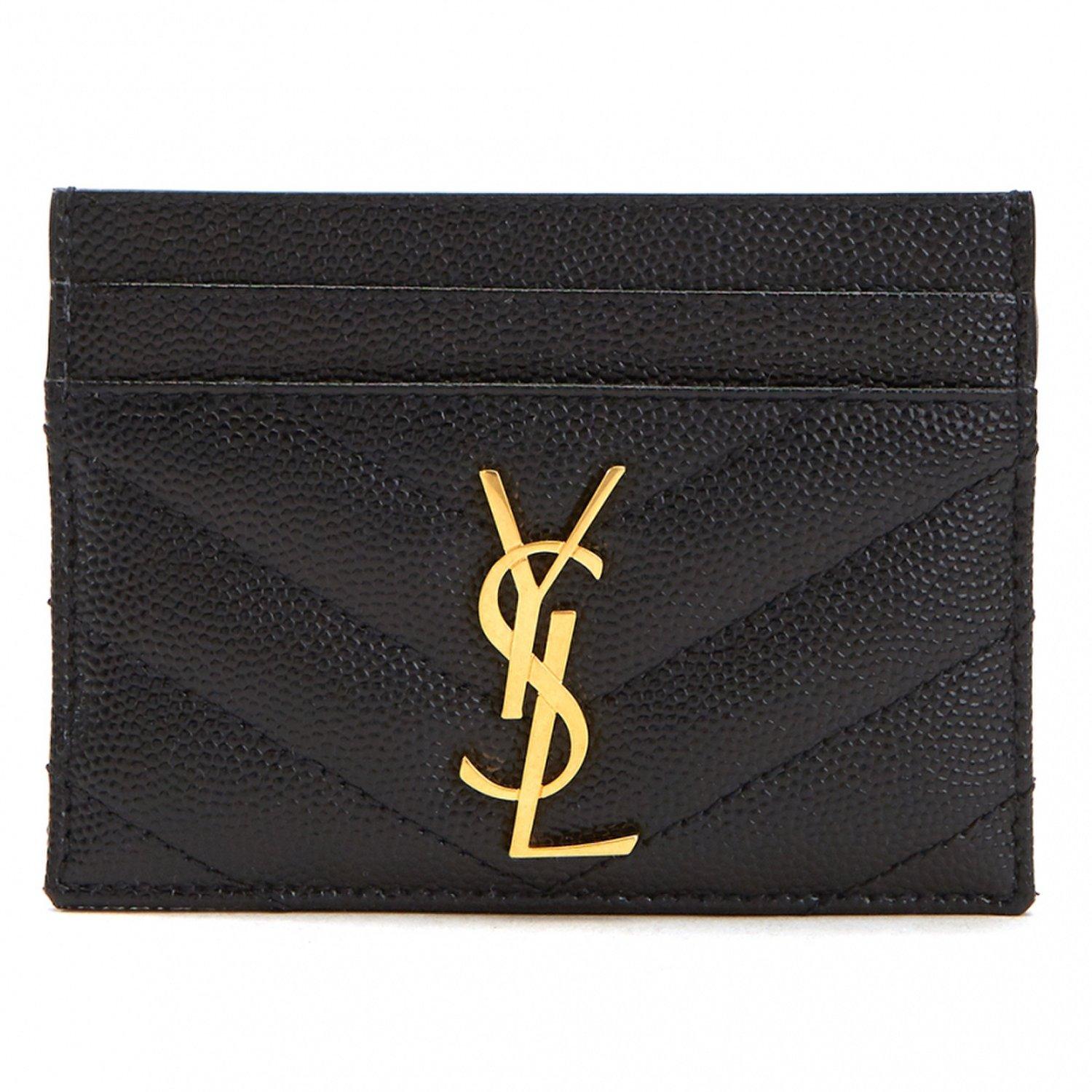 [Saint Laurent] Cassandra Matelassé Women`s Card