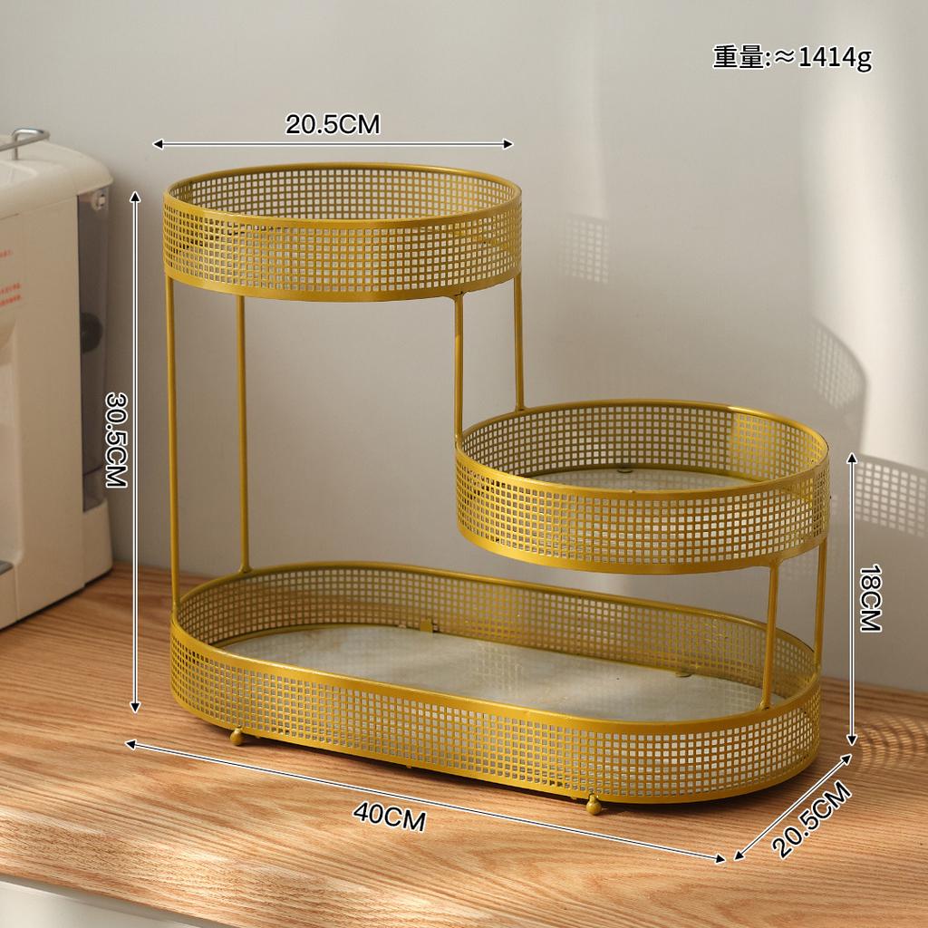 Fruit Basket, Living Room, Coffee Table, Household Multi-Layer Fruit Plate Rack, Snack Rack, Nordic Candy Storage Rack
