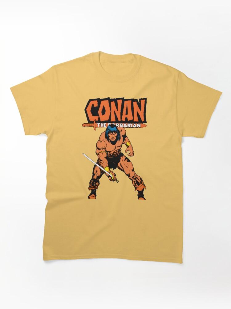 Conan the Barbarian The Barbariann Comic Art Classic Unisex T-Shirt