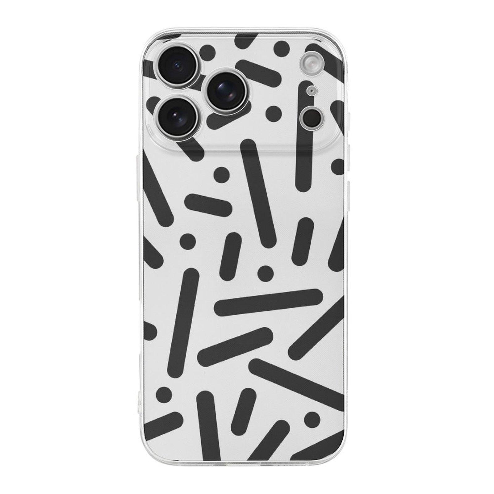 

1 Pack For iPhone 17 Series TPU Phone Case Grip-Friendly Anti-Scratch Anti-Yellow Design, Daily Protection IPHONE-17ProMax белый