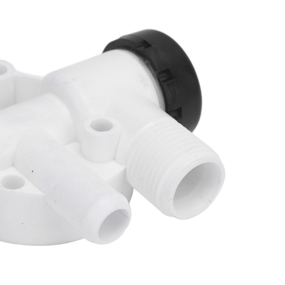 ABS Plastic Camper Toilet Valve Kit Leak Resistance Toilet Water Valve Parts  Camper Toilet