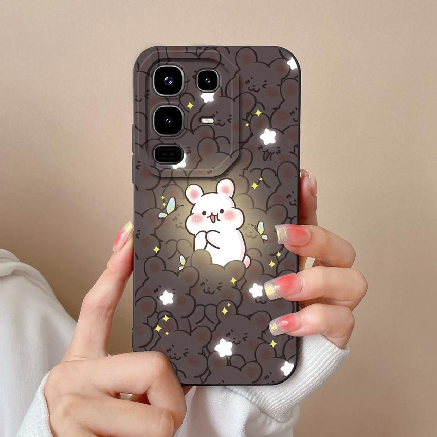 Pro Infinix Note 50 Pro Plus 40 50x Pouzdro na telefon Módní vzory kočky s hvězdnou oblohou Hladký tekutý silikon Vysoce kvalitní nárazuvzdorný kryt Pro kryty Infinix