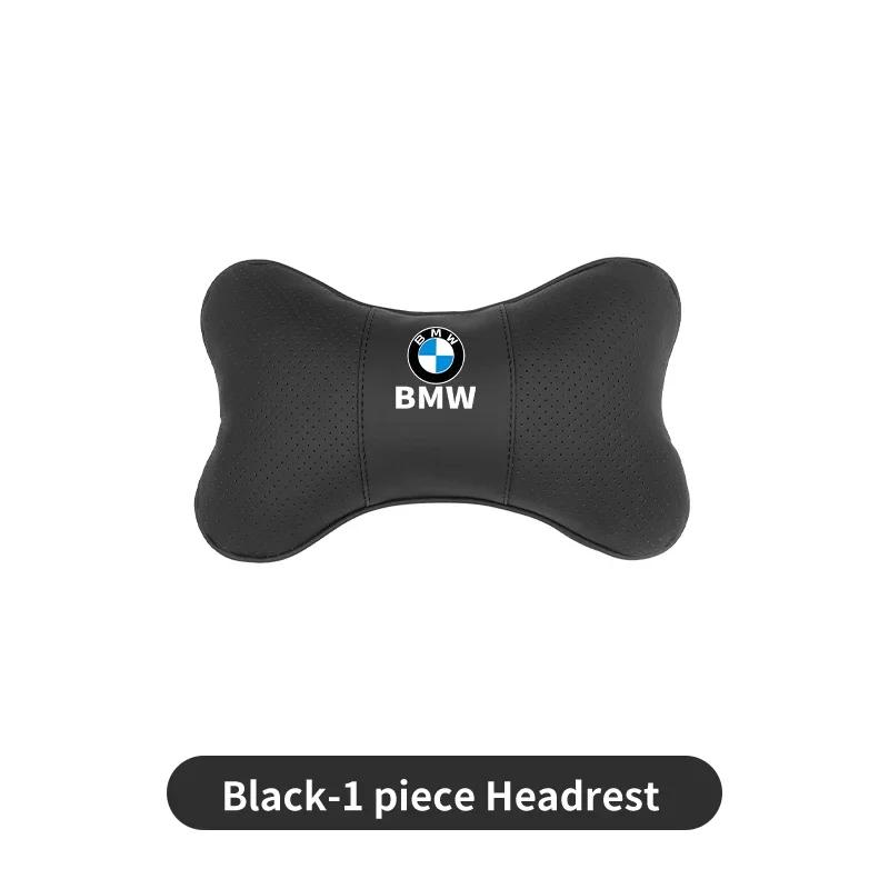 New Car Seat Headrests Pillow Leather Lumbar Neck Support Back Cushion For BMW E90 E60 E46 E39 F30 F10 E87 X3 X4 X5 X1 G30