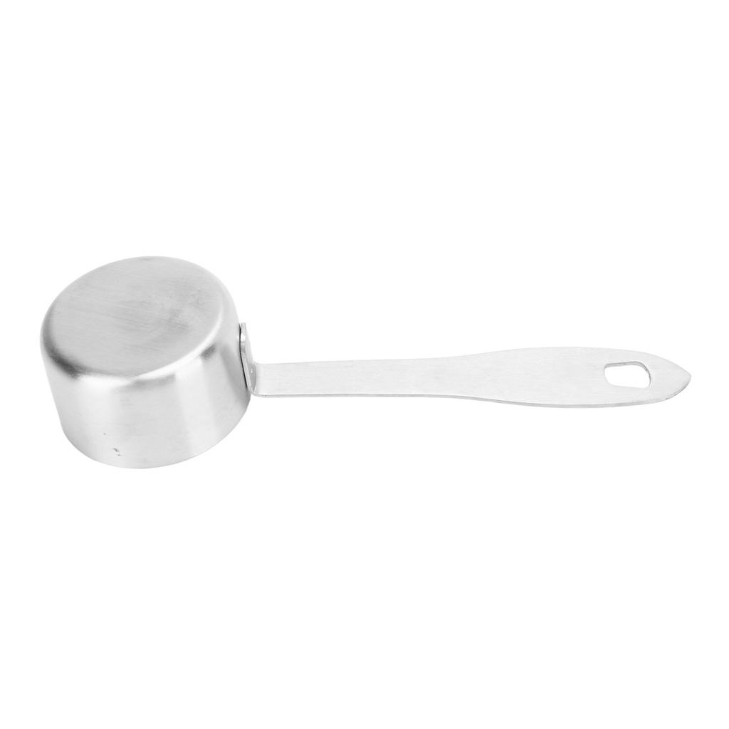 30 ml Kaffebönsmått 304 Rostfritt Stål Måttsked för Socker Mjölk Fruktpulver