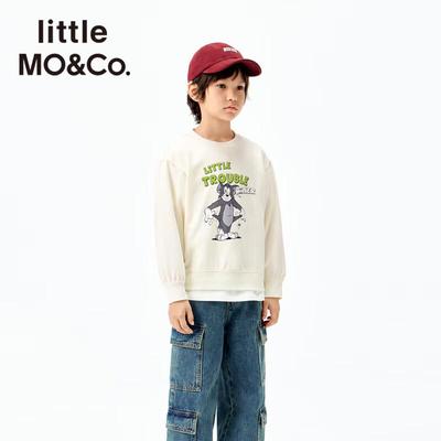 Little MO&Co. X Tom and Jerry Quick-Dry Kids Long-Sleeve Sweatshirt