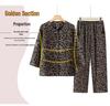 Mid-Sleeve Summer Shirts for Middle-Aged and Elderly Women, Grandma Style Home Wear Set