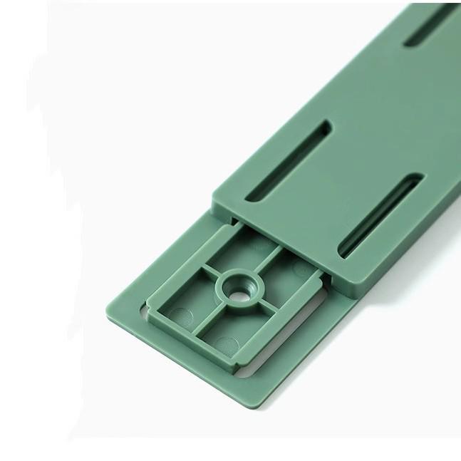 Wandmontierte Steckdosenleiste & Kabelorganisator - Stanzfreies Befestigungssystem