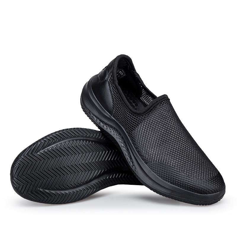 Men Casual Shoes Slip On Sneakers with Breathable Mesh Upper Daily Wear Lightweight Outdoor Sports City Walking Men Tennis Shoes