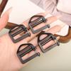 Luggage Accessories Buckles Black Mesh Buckles Backpack Buckle Ring Thickened Four Level Buckle Hiking Bag Adjustment Buckle