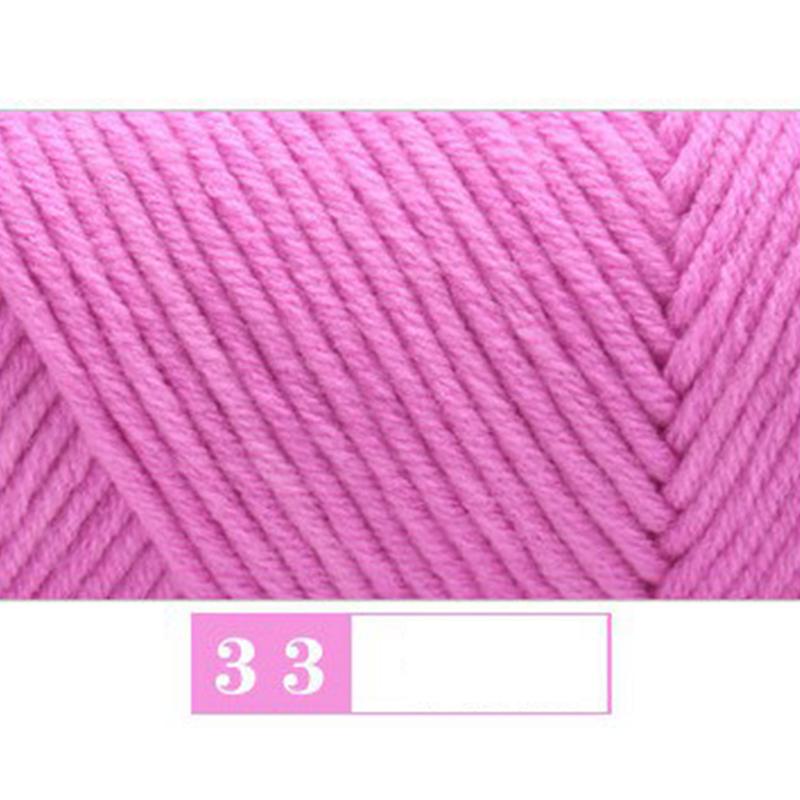 Vogue Milk Cotton Yarn Cord Fashion 8Ply Home For for Diy Knitting Scarf Handmade Accessories Sewing Line Crochet Thread