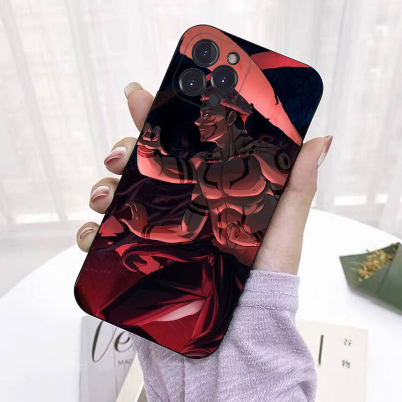 

Чехол для телефона с изображением аниме дзюдзюцу кайсен Юджи Итадори для iPhone 8 7 6 6S Plus X SE 2020 XR XS 14 11 12 13 Mini Pro Max мобильный чехол iphone 14 plus