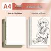 Morandi Detachable Student Sketchbook - Thick, Comfortable, Colorful Art Drawing Pad