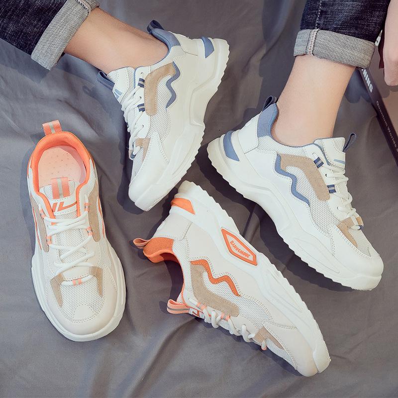 Fashion 2024 Sneakers Men Platform Flat Shoes Man Shoes Green Casual Trainers Ladies Chunky Sneakers Men Shoes