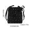 Versatile Women Crossbody Bag Solid Color Mobile Phone Pack Portable Bow Shoulder Bag  Outdoor