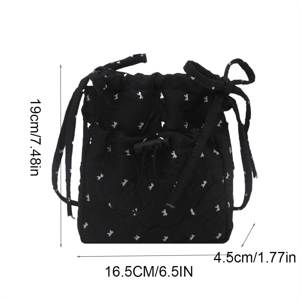 Versatile Women Crossbody Bag Solid Color Mobile Phone Pack Portable Bow Shoulder Bag  Outdoor