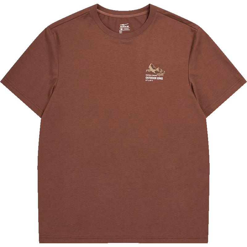 

Erke Men s Performance Short Sleeve Round Neck T-Shirt L