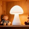 Rechargeable Stepless Dimming Mushroom Night Light – Bedside Atmosphere Table Lamp