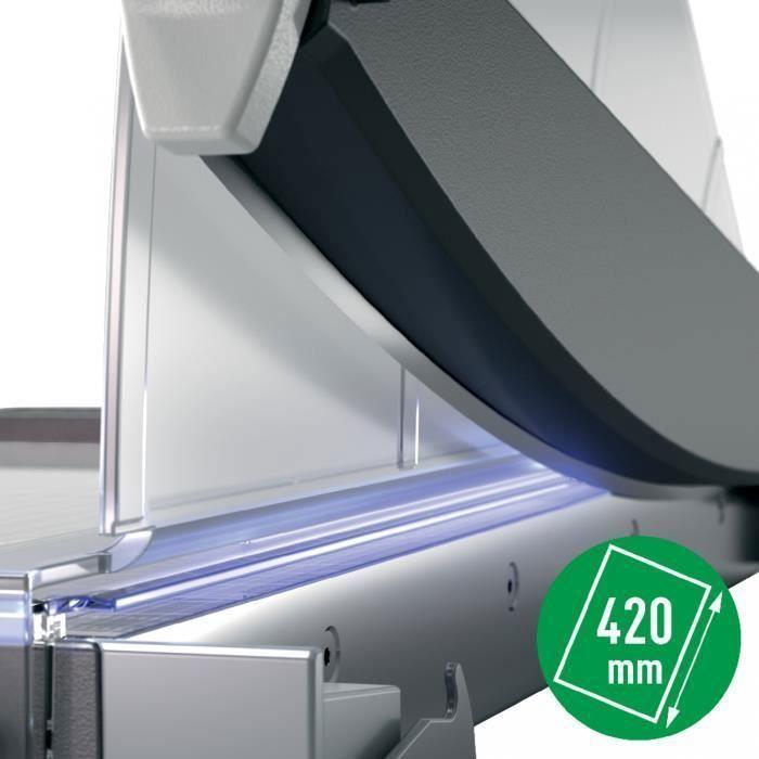 Leitz Precision Office Pro A3 Kutter - LEITZ - Kraftig og Robust - Kutter opptil 25 Ark - EdgeGlow