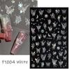 "Fantasy Aurora Butterfly Nail Art Stickers: Gentle Fairy Shell Collection"