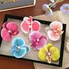Cloth Flower Hair Clip Butterfly Orchid Girl Hair Clip Sweet Orchid Flower Hairpin  Holiday