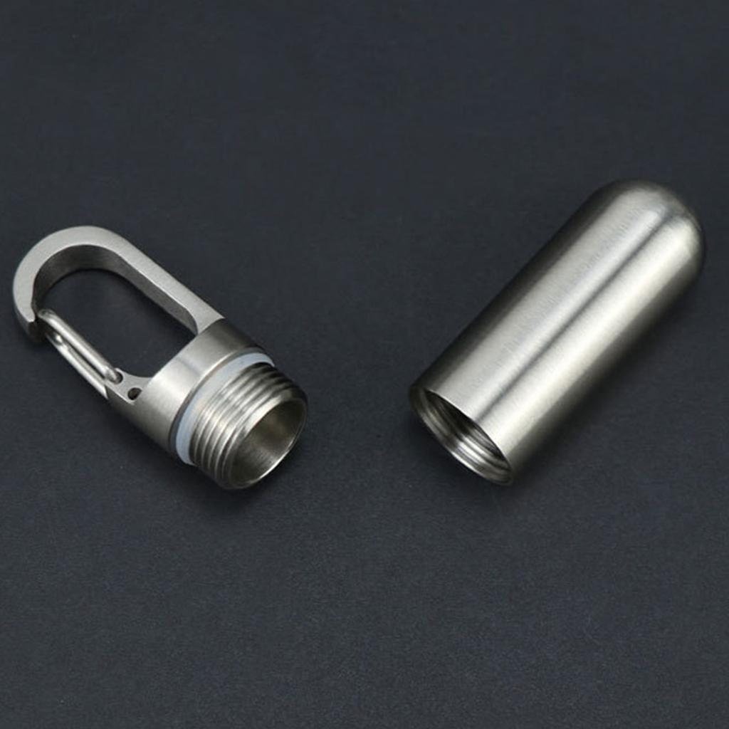 Durable Metal Waterproof Pills Box With Efficient Gift Packaging Medicine Container Perfect For Home Office Outdoor