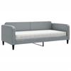 Vidaxl Sofa Z Materacem, Jasnoszara, 90X190 Cm, Tkanina