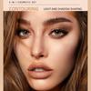 QIBEST Multi-function Makeup Stick Highlighter Blush Contour Stick Lipstick Set Rouge Pen