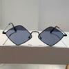 Women Y2k Metal Irregular Rhombus Sunglasses Women for Men New Vintage Punk Hip Hop Popular Decor Sun Glasses