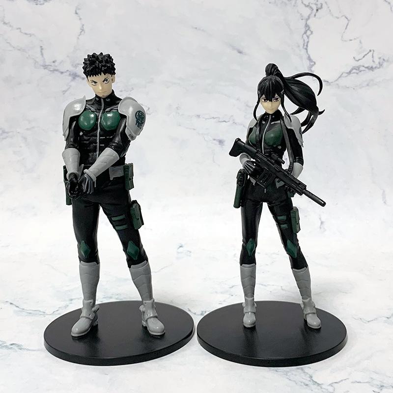 New In Stock Amine Kaiju No. 8 Figure Kafka Hibino Mina Ashiro Skeleton Creative PVC Model Toys Kids Action Statue Doll Gifts