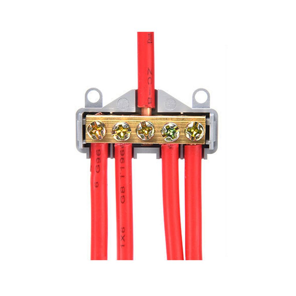 Wire Connector High Power Splitter Quick Electrical Cable Terminal Blocks Brass Quick Terminal Block Wiring Connector