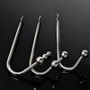 Stainless Steel Anal Hook With Anal Beads Hole Anal Hook Metal Butt Plug Anal Sex Toys Adult Product No Vibrator For Men Gay