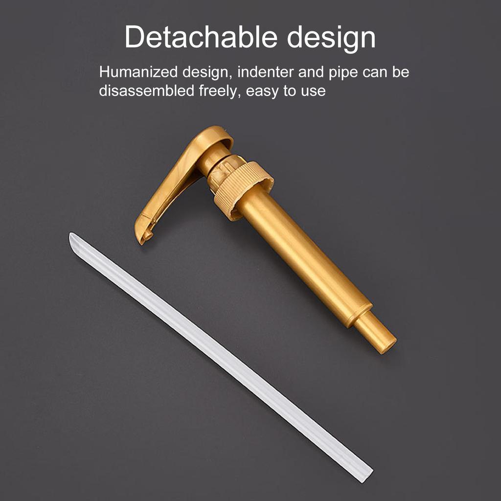 8ks PP Lis na plastový sirup na sirup Typ Praktický dávkovač omáčky Čerpadlo na sirup na kávu