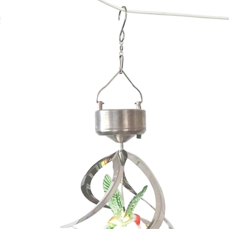 Lembeauty Swivel Hooks Clips for Wind Chimes Hanging Plants Birdcage Party Ornaments S-shaped Self Rotating Bearing Hook