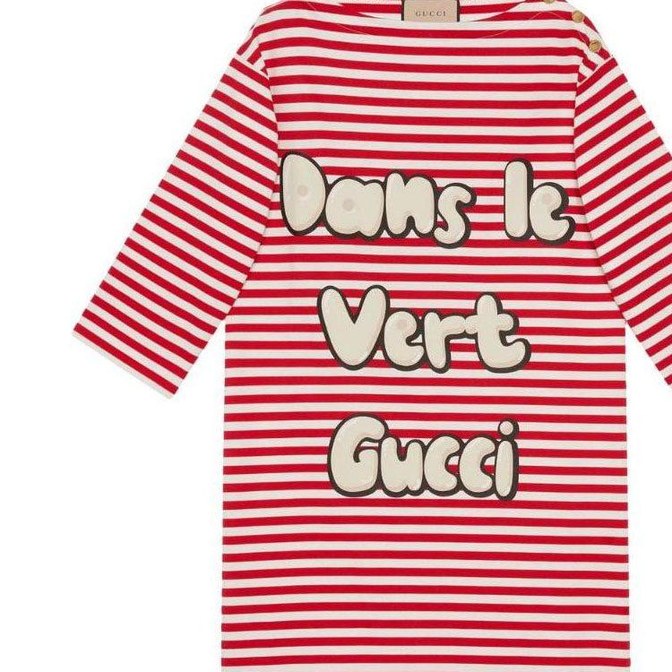 Gucci SS23 Long Sleeved Dress Women's Red 727980-XJE7O-6176