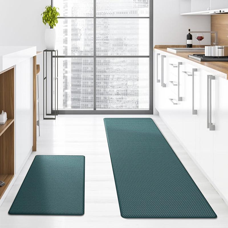 PVC Kitchen Floor Mat Long Strip Non-slip Oil-proof Waterproof Rug Household Carpet for Kitchen Alfombra De Cocina