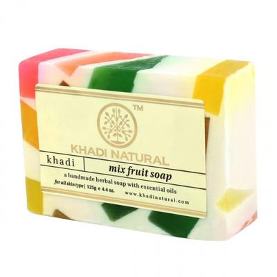 Natural Handmade Fruit Soap: To Moisturize the Skin (125 G), Mix Fruit Soap Handmade