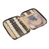 13 Pairs Circular Needles Detachable Aluminum Printing Knitting Needle Set PU Storage Bag for