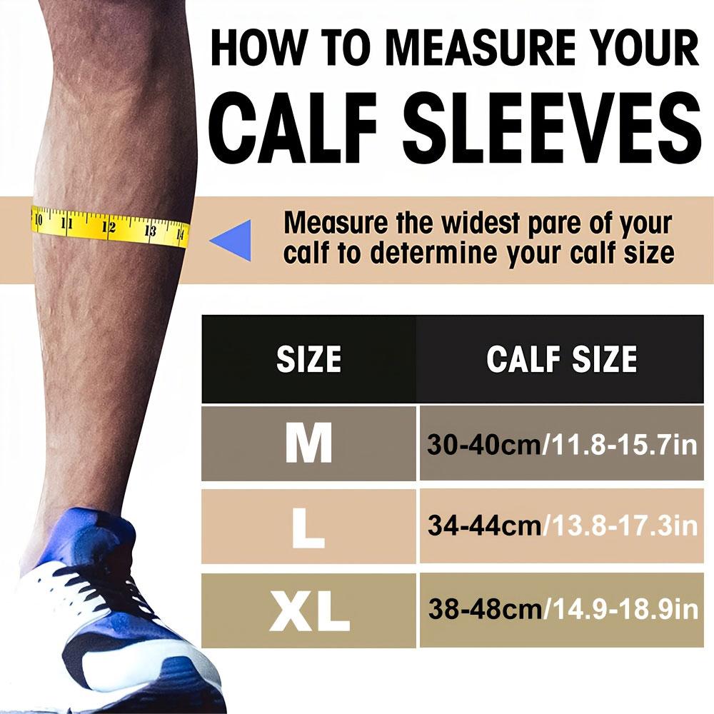 1 Pair Footless Compression Socks For Varicose Veins Support Pregnancy Running Leg Sleeve Shin Splints Relief