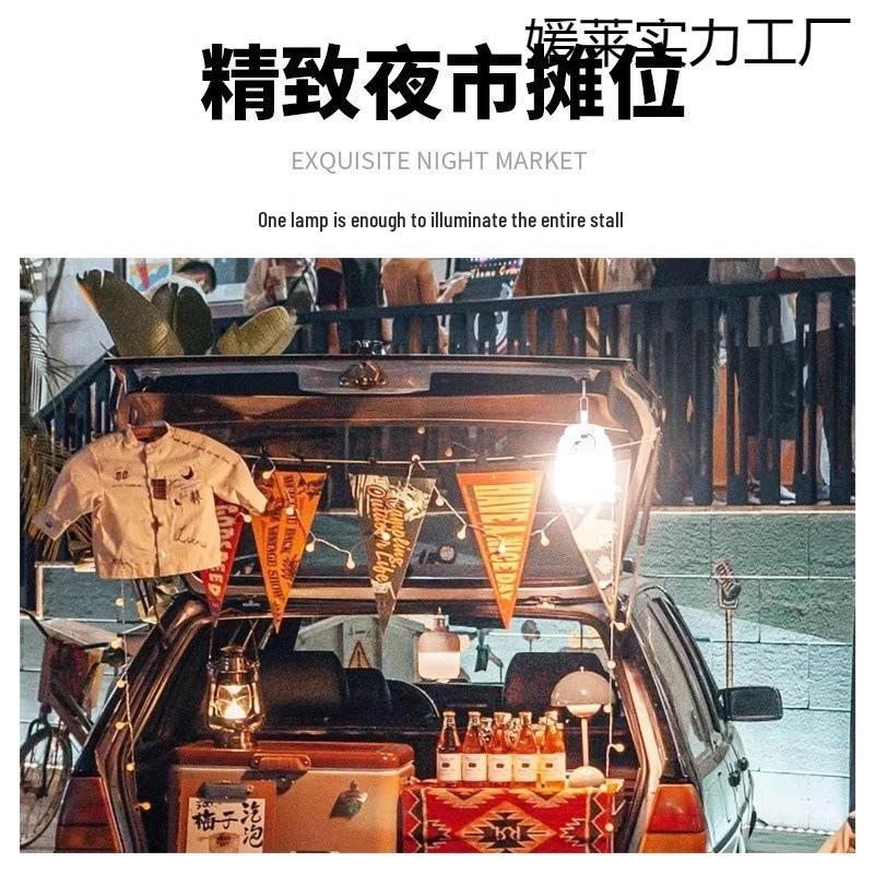 Rechargeable Solar Camping Lantern: Long-Lasting Tent Light for Emergencies and Outdoor Use