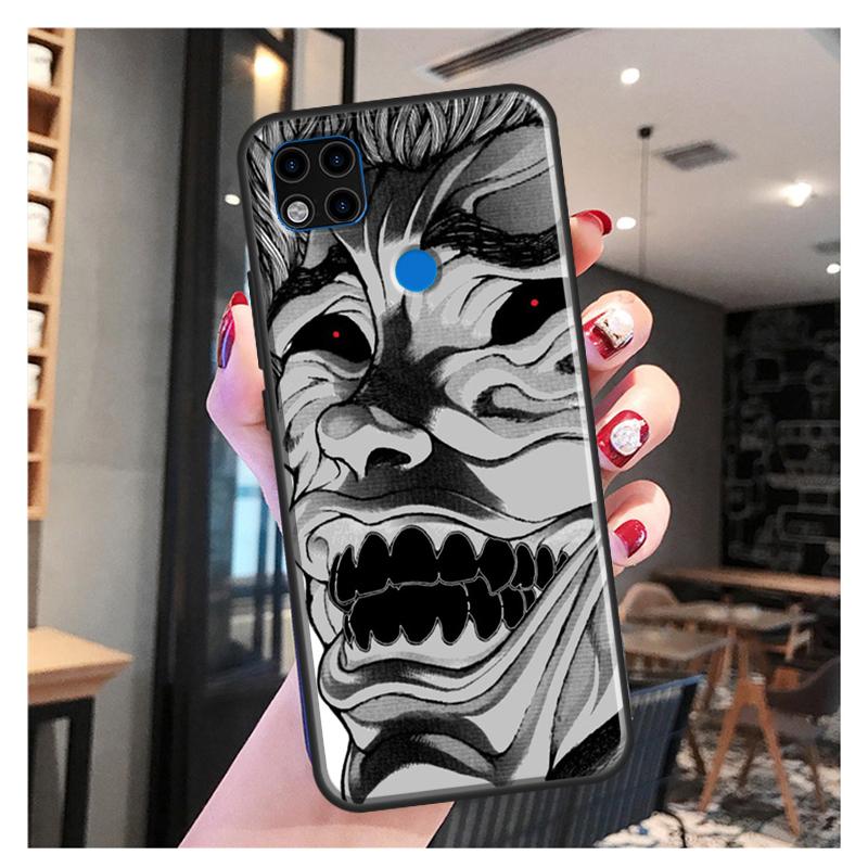 BAKI Hanma Yujiro Anime Funda für Xiaomi Redmi Hinweis 10S 9S 8T 9 Hinweis 10 Pro Hinweis 11 Pro Redmi 9C 9A 9T Weichen Fall
