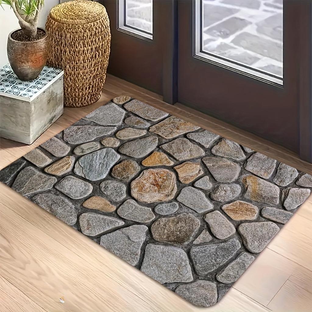 

1pc Welcome Door Mat Outdoor Entrance Rug, Machine Washable Design, Suitable for Front Door, Courtyard, Indoor and Outdoor Use 40x60cm