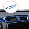 For Honda CR-V CRV 2017- Bule Center Air Outlet Vent Frame Cover Trim